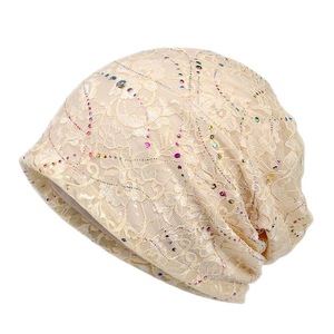 Chapeau de voyage fin en dentelle pour femme, double couche, ajouré, respirant, anti-UV, réglable, pour femmes enceintes, collection printemps-été - Product Image 5