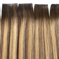 Extensions de cheveux Haiyi Genius Weft, flexibles et douces # Sian Sans MOQ Qualité Salon Sans Produits Chimiques Doux et Sans Coutures
