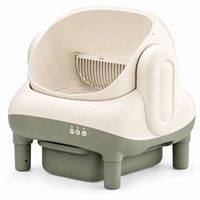 Litière pour chat autonettoyante en gros, échantillon disponible, fourniture directe d'usine personnalisée