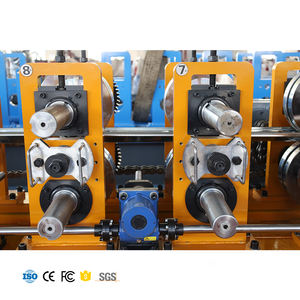 Voll automatisch 100-300mm Breite einstellbar C U <span class=keywords><strong>Z</strong></span> austauschbar geformte Stahl pfetten walzen form maschine - Product Image 5