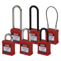 Race 4MM Dia. Cadenas à manille en acier, cadenas à clé principale de sécurité G71E Candados