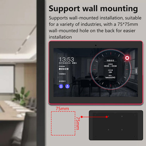 Supporting Wall Mounting 13.3'' Inch Digital Signage Android 8.1 10 <b>Touch</b> <b>Screen</b> for Meeting Reservation Industrial <b>Touch</b> <b>Screen</b> - Product Image 3