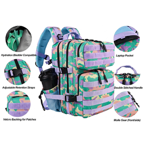Mochila Escolar Infantil Trailpop de 25L, Resistente a los Arañazos, de Tela Oxford, en Colores Pastel, para Primaria - Product Image 5