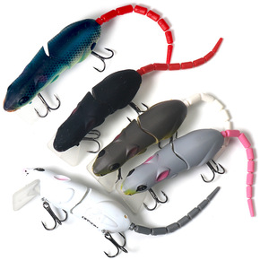 Señuelo de pesca segmentado Ya Jie para exteriores, 15.5 g, 15.5 cm, cebo duro para pesca de cabeza de serpiente - Product Image 1