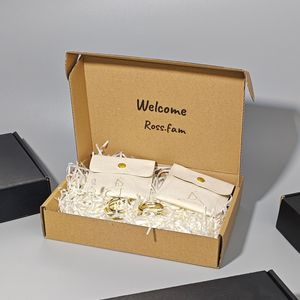 Scatole Biodegradabili per Cosmetici in Carta Kraft a Forma di Aeroplano con Lamina Dorata e Rivestimento UV per Confezioni Regalo di Sieri per la Cura della Pelle - Product Image 2