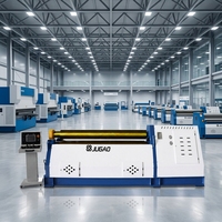 Máquina Laminadora de Placas Hidráulica de 4 Rodillos JUGAO con Certificación CE W12, Fabricante de Fábrica con Certificación ISO9001, Rollos de Placas de Acero