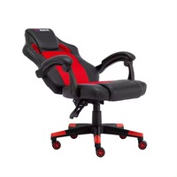Chaise de jeu ergonomique Runda Accoudoir à tringlerie réglable en hauteur Pivotant en métal pour ordinateur