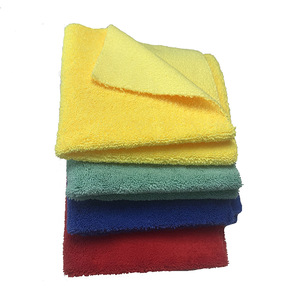 Coche láser 400gsm tejido microfibra largo corto Terry detallando <span class=keywords><strong>Sonic</strong></span> Buff Edgeless <span class=keywords><strong>toalla</strong></span> 40*40cm logotipo en relieve de secado rápido - Product Image 2