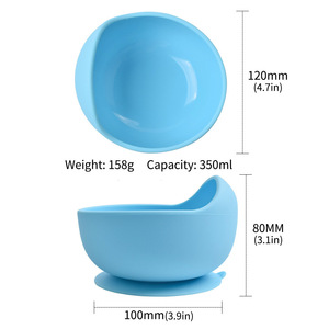 2023 durable Logo personnalisé dessin animé assiette plat ensemble mignon Silicone vaisselle pour bébé alimentation enfants salle à <span class=keywords><strong>manger</strong></span> lunettes de soleil boîte - Product Image 5