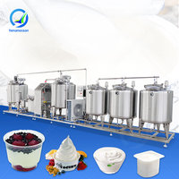 Oceaanmelk Pasteuriseer- en Homogenisatie-installatie Koelprocesmachine Kleine Yoghurtmachine en -lijn