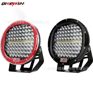 ไฟทำงาน LED ทรงกลมขนาด 9 นิ้ว ยี่ห้อ Qideguan กำลังไฟ 55 วัตต์ ความสว่าง 6000 ลูเมน สำหรับติดตั้งกันชนหน้ารถยนต์ พร้อมฟังก์ชั่นไฟแฟลช - Product Image 1