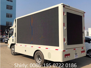 Forland รถ P6ป้ายโฆษณา LED 3ด้านเครื่องกำเนิดไฟฟ้ารถบรรทุกโฆษณาใช้ไฟ LED - Product Image 5