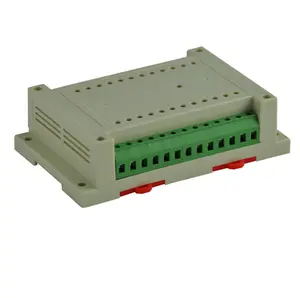 Sanhe manufacturer 22-17 ABS plastic industrial plc control enclosure mounting enclosure with terminal block 145x90x40 mm