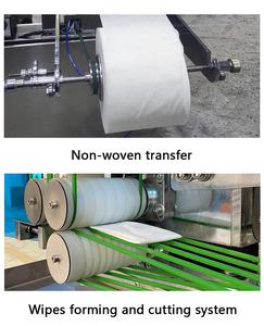 Đầy đủ tự động mini ướt khăn lau Máy cuộn ướt lau máy ướt khăn lau dây chuyền sản xuất máy móc - Product Image 2