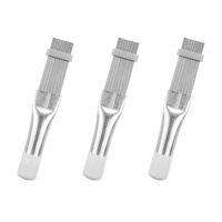 Brosse de nettoyage pour ailettes de condenseur de climatiseur, brosse de nettoyage pour bobine de réfrigérateur, fouet de nettoyage pour évaporateur, outil de réparation de radiateur