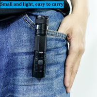 Lampe torche LED à chargement USB, vente en gros, idéale pour l'éclairage extérieur et les situations d'urgence
