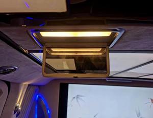 Specchio per il Trucco Personalizzato di Lusso <span class=keywords><strong>VIP</strong></span> per Mercedes Sprinter, Accessorio Auto Popolare in Metallo, Kit Interni per Auto - Product Image 6