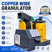 Machine de granulation automatique de fil de cuivre pour la séparation du cuivre et du plastique des câbles usagés