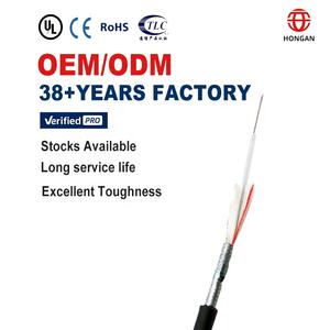 Cable de fibra óptica para exteriores GYFXS G652D 6 CORE G657A1/G657A2/OM1/OM2/OM3/OM4 HDPE cubierta exterior madera contrachapada/tambor de madera de hierro Color negro - Product Image 2