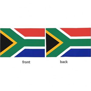 เสาพลาสติกยืดหยุ่น17นิ้วเย็บคู่ธงรถยนต์จากแอฟริกาใต้ผ้าโพลีเอสเตอร์ขนาด12X18นิ้ว - Product Image 4