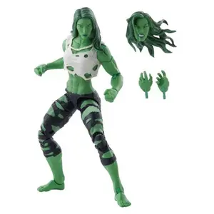 여성 녹색 자이언트 She-Hulkes PVC 액션 피규어 완구 만화 영화 컬렉션 모델 가동 관절 여러 교체 가능 부품