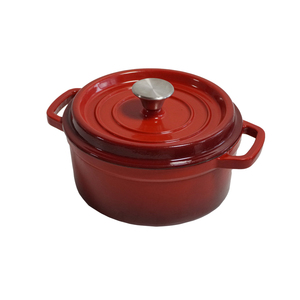 Promotion : <span class=keywords><strong>Cocotte</strong></span> Ronde <span class=keywords><strong>en</strong></span> <span class=keywords><strong>Fonte</strong></span> Émaillée Antiadhésive de 24 cm, Personnalisable et Colorée, Compatible Four et Induction - Product Image 5