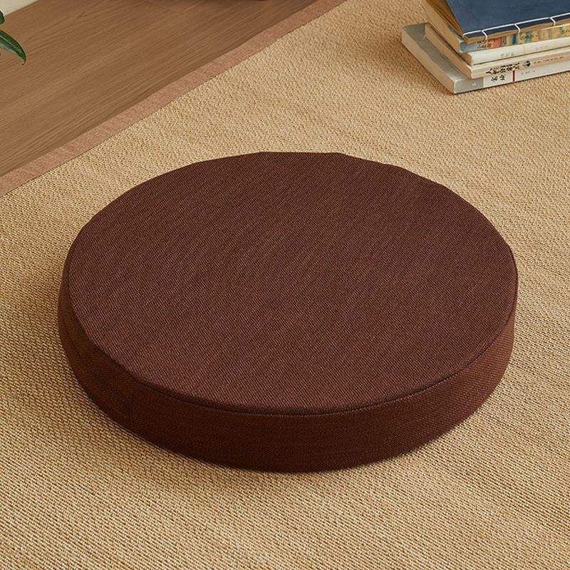 Éponge haute densité marron café [ronde]