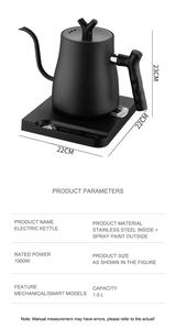 Groothandel Handbrouwende Huishoudelijke Warm Water Koffieketel Met Roestvrij Staal Materiaal - Product Image 2