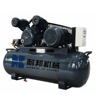 Compresseurs d'air à piston industriels Gamme de 4 kW à 7,5 kW Alimentés en courant alternatif 220 V/380 V Refroidis par air avec composant moteur principal Stationnaire