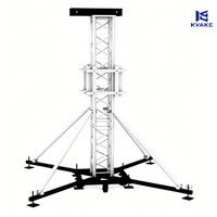 Support de scène pliable en alliage d'aluminium 6082-T6/6061-T6 de haute qualité, design modulaire, capacité de charge lourde