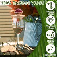 Ensemble de planches à charcuterie en bambou avec mini-assiettes à apéritif, fourchettes et cuillères – Motif uni pour les réunions de famille