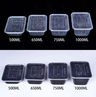 Molde de Inyección para Lonchera de PP de Pared Delgada con 12 Cavidades, Acero Inoxidable S136 de Grado Alimenticio, Molde Personalizado para Contenedor Rectangular Desechable para Llevar