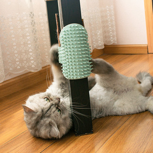 Cat Silicone <b>Brush</b> For Desk Leg Massage Grooming Tool For Cats Soft Bristles <b>Pet</b> Grooming Product - Product Image 3