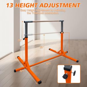 Barre de gymnastique IUNNDS pour enfants, barre horizontale d'entraînement pour enfants, équipement de gymnastique, barre horizontale d'intérieur - Product Image 2