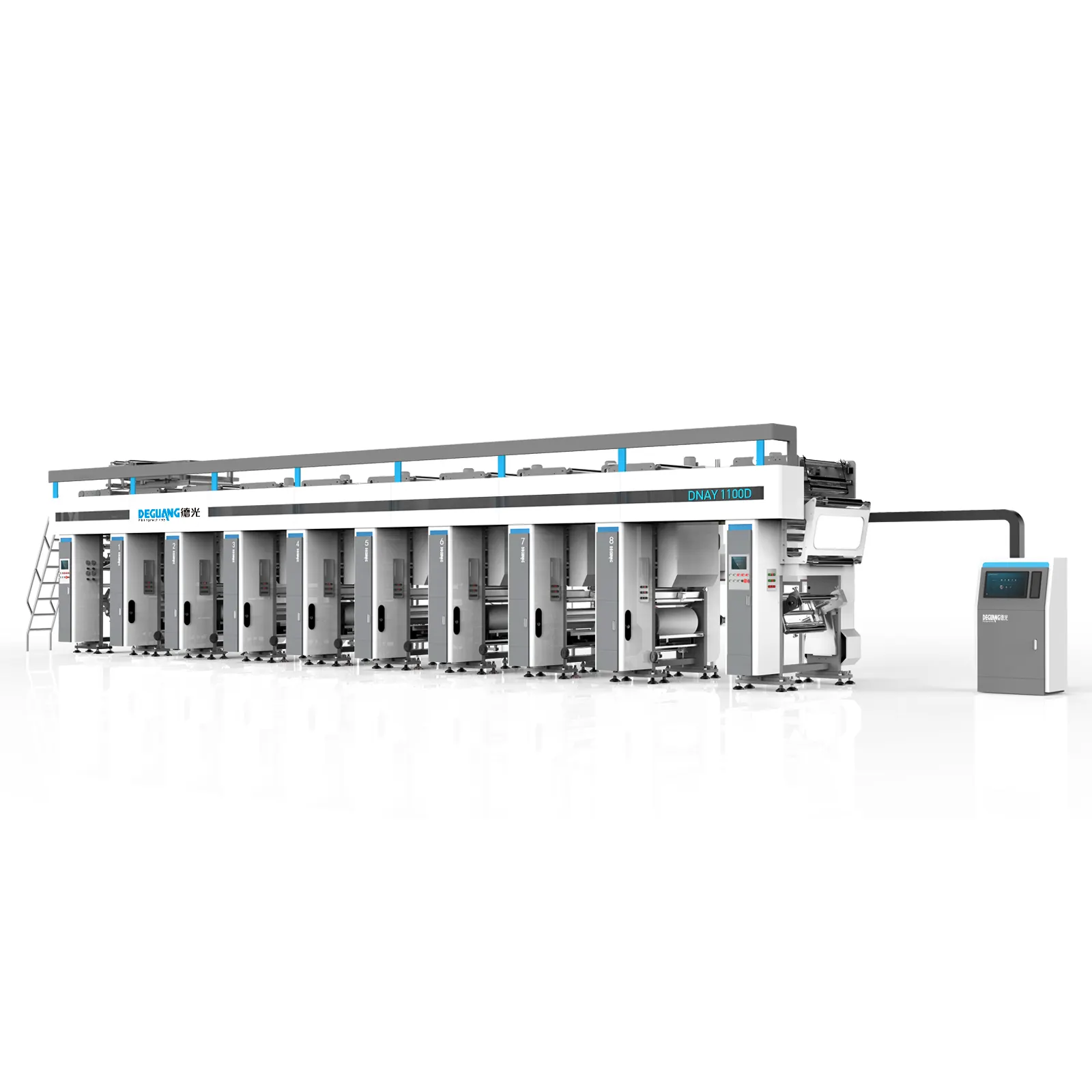 Dnay800.100d-máquina de impresión de película de plástico, rotograbado automático