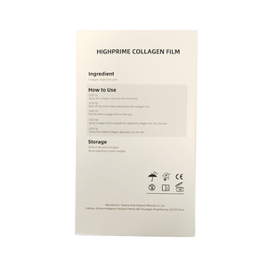 <span class=keywords><strong>Film</strong></span> de collagène hydrosoluble OEM ODM de haute qualité pour soins de la peau, masque anti-rides, <span class=keywords><strong>film</strong></span> de collagène anti-âge - Product Image 5
