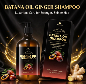 Champú de Jengibre con Aceite de Batana – Fórmula con Aceites Esenciales Puros para un Cabello Suave, Fuerte y Brillante, Directo de Fábrica - Product Image 5