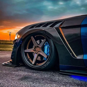 Paragolpes Delantero Ventilado de Fibra de Carbono Estilo GTD Personalizado para Mustang 2018 2019 2020 2021 2022 <span class=keywords><strong>2023</strong></span>, Actualización de Paragolpes de Carbono - Product Image 6