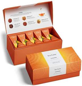 Фабрика OEM, чайный пакетик, органические фруктовые травы и цветочные чаи, подарочный набор, сэмплер, упакованные в 10 штук, Упакованные вручную пакеты для заварки пирамид - Product Image 4