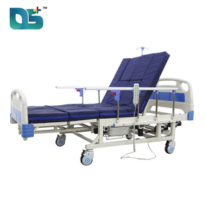 Tempat Tidur Rumah Sakit Elektrik Medis 3 Fungsi dengan Kontrol Jarak Jauh, Rel yang Dapat Disesuaikan, dan Roda untuk Pasien - Product Image 6