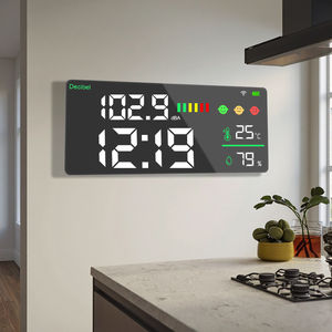 Medidor de Nível de Som Montado na Parede 30-130DBA Medidor de Ruído Conectável ao Tuya WiFi para Tempo e Suporta Armazenamento de Dados - Product Image 6