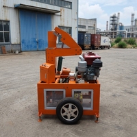 Machine à briques en terre cuite diesel hors réseau WT1-20, presse à briques hydraulique durable pour travaux ruraux