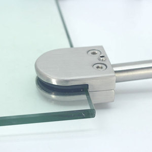 ที่ยึดขาสำหรับมือจับราวบันได<span class=keywords><strong>หน้าต่าง</strong></span>กระจกเคลือบเงาขนาด12มม. 304SS สเตนเลสสตีล - Product Image 4