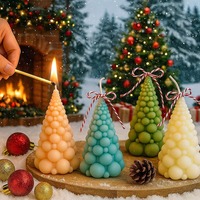 d'huile parfumée en forme de citrouille d'automne de luxe de haute qualité pot en verre bougie parfumée de Noël et d'Halloween