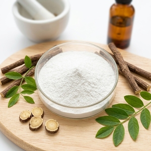 สารสกัดจากรากชะเอมเทศ 98% กรดไกลซีริซิก สารสกัดจากชะเอมเทศ (Glycyrrhiza Glabra) - Product Image 3