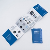 Flyer en carton personnalisé, dépliant tri-plié, manuel d'instructions, brochure, toute taille, conception de dépliant, promotion de produit, publicité