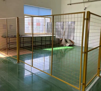 Panneau de clôture en treillis soudé pour atelier et entrepôt, clôture de sécurité multi-scènes