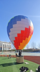 Ballon à air chaud télécommandé miniature Zhongsheng, lancement publicitaire, exposition, modèle d'avion personnalisé, polyester taffetas - Product Image 5
