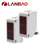Sensor Fotoeléctrico de Reflexión Difusa Lanbao Psf-bc30dpb-e1 Pnp No/nc Sensor de Haz Infrarrojo