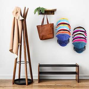 ที่แขวนหมวกเบสบอล ที่เก็บหมวก ที่จัดระเบียบหมวก ที่แขวนหมวกเบสบอลแบบทันสมัย ที่แขวนหมวกแบบแขวนสำหรับประตูและผนัง - Product Image 4